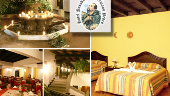 [Image: ¡Paga Q340 en lugar de Q680 por Estadía de 1 noche para 2 personas en Habitación Doble con impuestos incluidos + 2 Desayunos en Hotel Posada del Hermano Pedro!m]