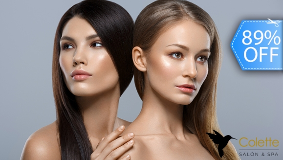 [Image: ¡Paga Q99 en Lugar de Q900 por 2 Sesiones de Cauterización Capilar de Keratina Collagen o Keratin Mask + Lavado + Corte de Puntas + Planchado + Mascarilla Facial Express + Depilación de Cejas o Bigote con Miel!m]