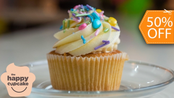 [Imagen:¡Paga $7 en Lugar de $14 por Una Caja de 8 Cupcakes de The Happy Cupcake!]
