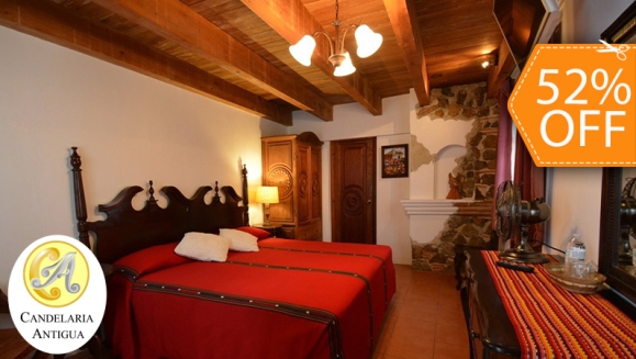 [Image: ¡Vamos a Antigua Guatemala! ¡Paga $60 en Lugar de $125 por Estadía Romántica en Habitación con Cama Queen o King + 2 Desayunos Típicos o Americanos + 2 Copas de Vino + Bombones de Chocolate + Impuestos Incluidos!m]