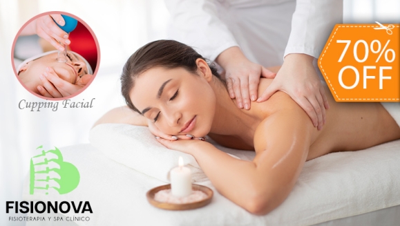 [Image: ¡Paga $9 en Lugar de $30 por Masaje Relajante + Facial con Limpieza, Terapia Cupping y Mascarilla de Colágeno!m]