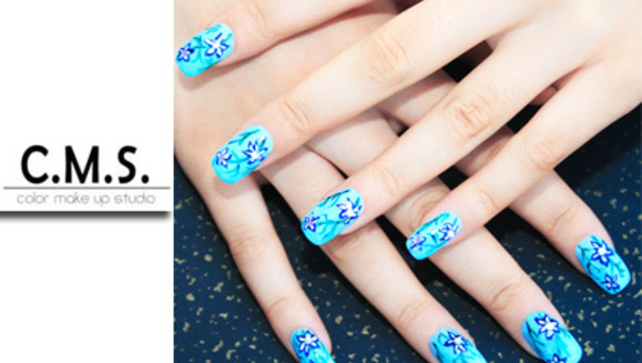 [Image: ¡Paga Q75 en lugar de Q250 por Set de uñas Acrílicas con Decoración + Manicure Express en CMS Color Make Up Studio!m]