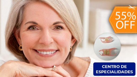 [Image: ¡Paga $250 en Lugar de $550 por Prótesis Dental Unilateral Removible (hasta 5 Dientes) + Diagnóstico y Evaluación con Cámara Intraoral + Limpieza con Ultrasonido + Pulido Dental + Aplicación de Flúor + 2 Sellantes + Evaluación de Cordales!m]