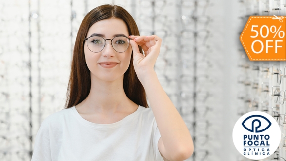 [Image: ¡Paga $61 en Lugar de $122 por Lentes Graduados Blancos de Policarbonato + Protección UV + Aro a Elección + Examen Visual + Estuche y Paño!m]