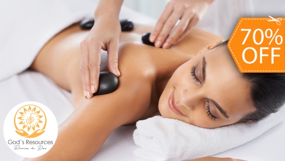 [Image: ¡Paga $15 en Lugar de $50 por 2 Sesiones de Spa que Incluye: Masaje Relajante con Piedras Calientes + Yoga Facial + Reflexología Podal y Manual + Masaje Craneal!m]