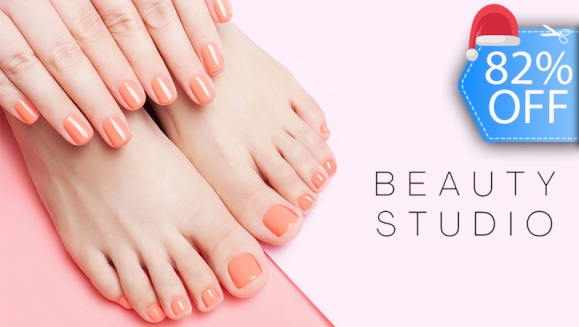 [Image: ¡Paga Q85 en Lugar de Q470 por Manicure Spa + Pedicure Spa + Exfoliante Cítrico + Aplicación de Esmalte Permanente en Manos y Pies Marca GELISH, OPI, RGB o BLUESKY!m]