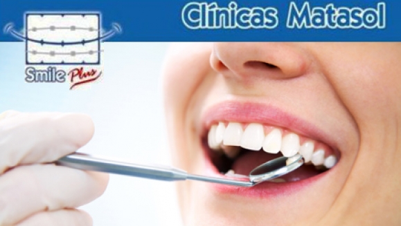 [Image: ¡Paga $35 en lugar de $165 por Consulta y Diagnostico Buco-Dental + Limpieza con Ultrasonido + Aplicación de Flúor + 2 rellenos Estéticos o 4 Sellantes de Fosas y Fisuras en Clínicas Matasol! Recibe 30% de descuento adicional en otros tratamientosm]