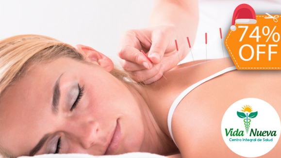 [Image: ¡Paga $18 en Lugar de $70 por 1 Masaje Relajante + 1 Sesión de Acupuntura o de Cupping + 1 Ajuste Quiropráctico + Masaje Cráneo-Facial + Reflexología + Evaluación con Iridología (Estudio del Iris del Ojo)!m]