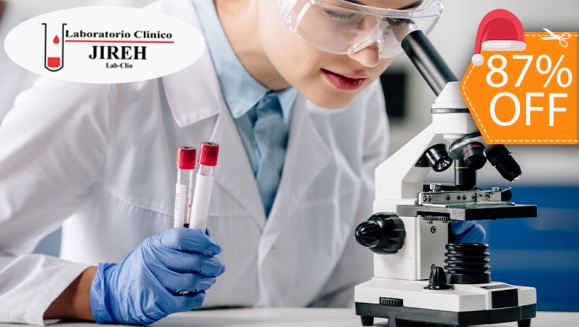 [Image: ¡Paga $15 en Lugar de $136  y Elige 1 Entre 10 Perfiles de Exámenes de Laboratorio Clínico: General, Renal, Hepático, Tiroideo, Diabético, y Otros!m]