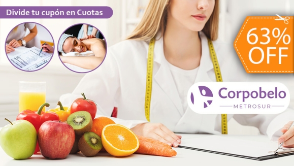 [Image: ¡Paga $45 en Lugar de $120 por 3 Consultas Nutricionales Personalizadas con 3 Análisis Corporales con Bioimpedancia + 3 Planes de Alimentación + 3 Masajes Reductivos o Relajantes!m]