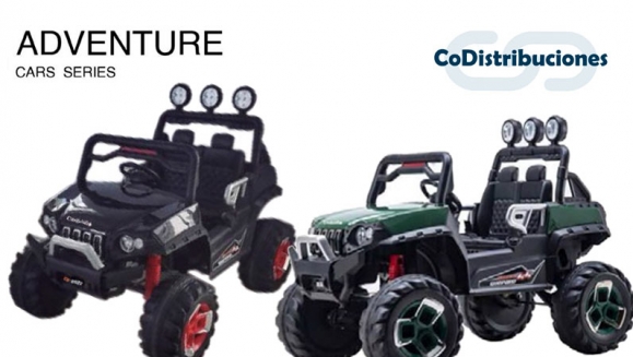 [Image: ¡Paga Q3,199 en lugar de Q4,500 por Carro Eléctrico Tipo Jeep para Niño Marca CuteBabies Modelo ADVENTURE de Color a Elección entre Verde, Rojo, Blanco y Negro!m]