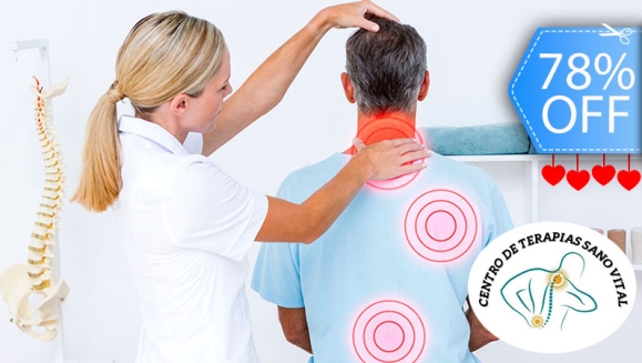 [Image: ¡Paga Q99 en lugar de Q450 por Terapia Quiropráctica con: Masaje Neuromuscular + Masaje Quiropráctico + Corrección de Vértebras + Ultrasonido Terapéutico + Electroacupuntura + Luz Infrarroja!m]