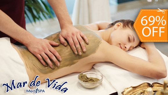 [Image: ¡Paga $25 en Lugar de $80 por Masaje Relajante + Fangoterapia + Exfoliación!m]
