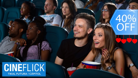 [Image: ¡Paga Q189 en Lugar de Q316 por 4 Entradas para Película a Elección + 2 Hot Dogs + 2 Poporopos + 4 Bebidas + 30 Minutos de Billar!m]
