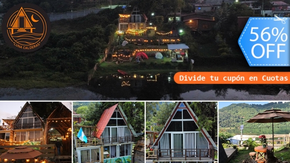 [Image: ¡Paga Q399 en Lugar de Q800 por Estadía para 4 Personas en Cabaña + Uso de Lancha de Remos + Uso de Instalaciones (Jardines, Ping-Pong, Voleibol, Fogata) + Impuestos Incluidos!m]