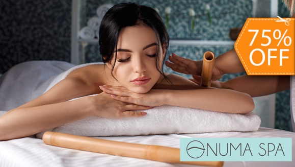 [Image: ¡Paga $15 en Lugar de $60 por Masaje Relajante + 1 Bambuterapia + 1 Masaje Facio-Craneal + 1 Aromaterapia + 1 Exfoliación Facial con Arándanos + 1 Mascarilla Facial Desintoxicante!m]