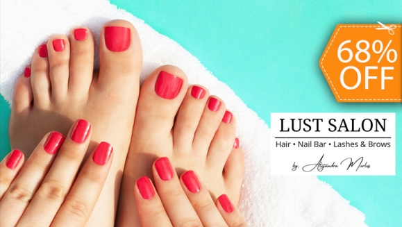 [Image: ¡Paga $12 en Lugar de $38 por Manicure Express + Pedicure Express + Esmalte Permanente en Manos y Pies!m]
