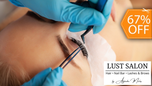 [Image: ¡Paga $15 en Lugar de $45 por Set de Pestañas Clásicas + 1 Servicio a Elección de Cejas: Diseño, Depilación y Pigmentación de Cejas o Laminado de Cejas!m]