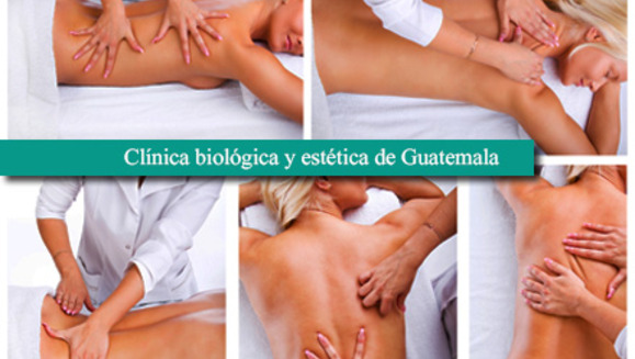 [Image: ¡Paga Q59 en lugar de Q300 por Masaje o Terapia clínica a elección: Masaje anti-estrés con reflexología o Masaje Clínico o Masaje Desintoxicante en Clínica Biológica y Estética de Guatemala!m]