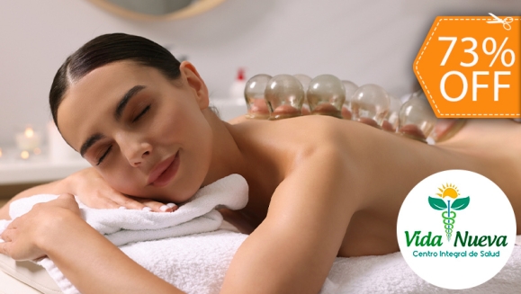 [Image: ¡Paga $15 en Lugar de $55 por 1 Masaje Relajante + 1 Sesión de Percusión o de Cupping + 1 Ajuste Quiropráctico + Masaje Cráneo-Facial + Reflexología!m]