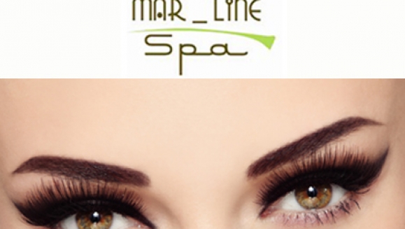 [Image: ¡Paga Q75 en lugar de Q300 por rizado permanente o extensiones de pestañas + Planchado de Cejas en Mar Line Spa!m]