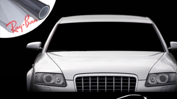 [Image: ¡Bríndale privacidad y elegancia a tu vehículo! ¡Paga Q375 en vez de Q930 por polarizado Ray Ban + lavado, aspirado y lustrado en Auto Perfect!m]