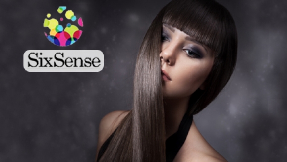 [Image: ¡Sin importar largo y volumen! ¡Paga $20 en lugar de $84 por Tratamiento de Keratina y Argán + Corte Personalizado + Planchado o Pistoleado + Manicure y Pedicure Spa + Lavado en SixSense!m]