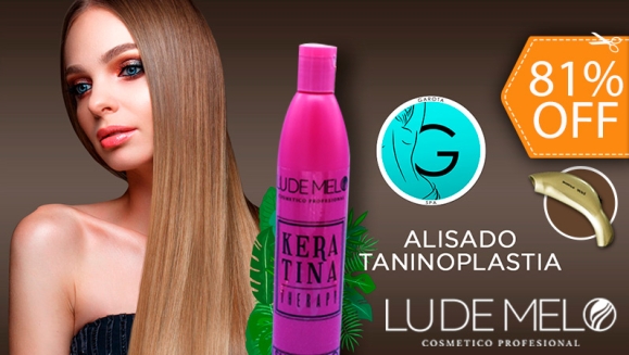 [Image: ¡Paga $38 en Lugar de $205 por Alisado de Taninoplastia Copacabana de La Exclusiva Marca Lu de Melo + Shampoo 450 ml + Potencializador Photon Lizze Supreme + Lavado Detox + Mascarilla Capilar Hidratante + Limpieza de Puntas + Gotas de Argán!m]