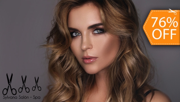 [Image: ¡Paga $18 en Lugar de $75 por Mechas Balayage, Babylights o Tradicionales + Lavado + Secado o Planchado + Sellador de Color + Gotas de Finalización + Bebida de Cortesía (Café  o Té)!m]