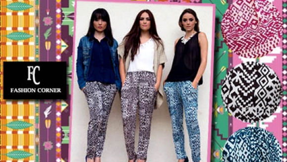 [Image: ¡La prenda que no debe faltar en tu armario! ¡Paga Q175 en lugar de Q350 por Pantalón con estampado Tribal en Fashion Corner!m]