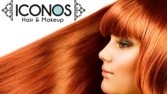 [Image: ¡Paga $45 en lugar de $181 por Tinte Completo o Highlights + Tratamiento de Color + Corte + Secado + Maquillaje de Manos + Maquillaje de Pies en Iconos Hair &amp; Makeup! Recibe en segunda visita Retoque del Tinte, Tratamiento de color y Secado.m]