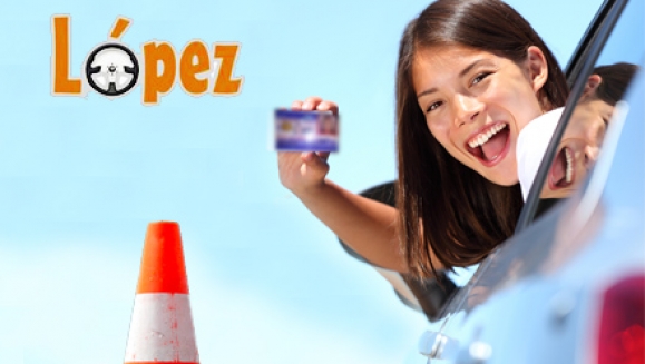 [Image: ¡Sé un experto al volante! ¡Paga $50 en lugar de $100 por curso intensivo de clases de manejo de vehículo: 10 clases prácticas de 45 minutos + 5 clases teóricas en Escuela de Manejo López! Recibe 30% OFF adicional en las pruebas de aptitudes vialesm]