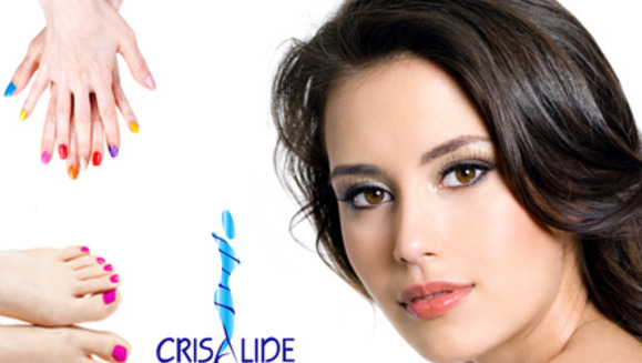 [Image: ¡Paga Q85 en lugar de Q485 por Manicure Spa + Pedicure Spa + Esmalte en Manos y Pies + Facial de Limpieza + Mascarilla de Colágeno + Depilación de Ceja o Bigote o Axila en Crisalide Center Salon y Spa!m]