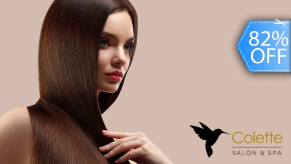 [Image: ¡Paga Q139 en Lugar de Q760 por Cauterización Capilar de Keratina Collagen o Keratin Mask + Lavado + Corte de Puntas + Planchado +  Manicure y Pedicure Spa de Vainilla + Aplicación de Esmalte en Manos y Pies!m]