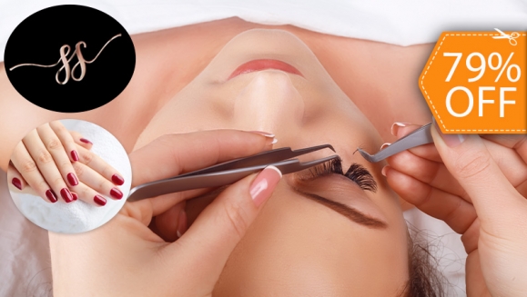 [Image: ¡Paga $15 en Lugar de $70 por Set de Pestañas a Elección Entre Medio o Híbrido + Efecto Cat Eyes + Aplicación de Esmalte Permanente en Manos o Pies!m]
