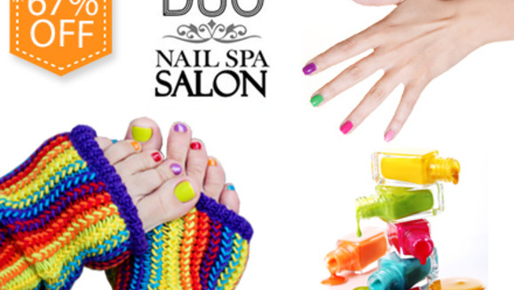 [Image: ¡Paga $14 en lugar de $42 por Pintado Permanente en uñas de manos y pies + Manicure y Pedicure Express + Hidratación de manos y Pies en Duo Nails Spa!m]