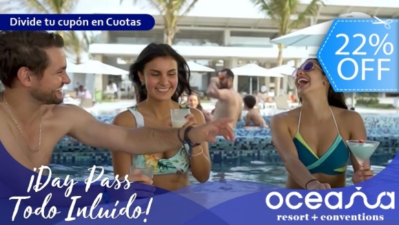 [Image: ¡ÚLTIMO DAY PASS DEL AÑO! ¡Paga Q625 en Lugar de Q800 por DayPass All Inclusive en Oceana Resort que Incluye: Desayuno y Almuerzo Buffet + Snacks Mañana y Tarde + Bebidas Ilimitadas! ¡Solo 60 Cupones Disponibles!m]
