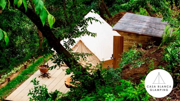 [Image: ¡Paga Q799 en Lugar de Q1,558 por Estadía para 4 en Carpa de Lujo Equipada con: Deck Privado + Camas + Baño + Churrasquera + Utensilios de Cocina + Filtro de Agua + Fogata + Uso de Jacuzzi y Más!m]