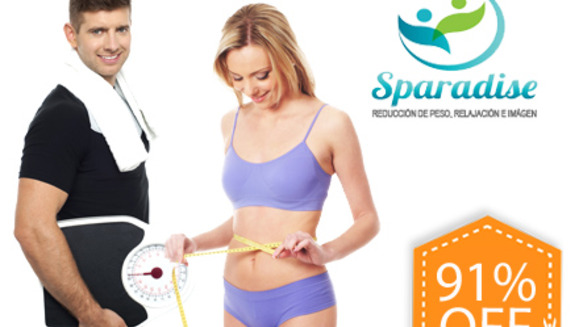 [Image: ¡Paga $25 en lugar de $276 por Paquete Reductivo y Moldeador que incluye: 2 Liposucciones sin cirugía + 15 tratamientos en Sparadise!m]