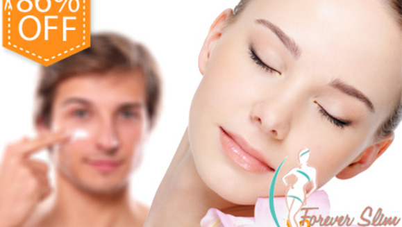 [Image: ¡Paga $30 en vez de $220 por paquete facial de 4 Sesiones que incluye: 1 Microdermoabrasión + 1 Mesolux + 2 Fototerapias con luz LED + 4 Limpiezas + 4 Exfoliaciones + 4 mascarillas de colágeno + 3 aplicaciones proteínicas en Forever Slim!m]