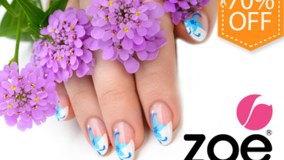 [Image: ¡Paga Q75 en lugar de Q250 por Set de Uñas Acrílicas + Decoración a elección + Parafina en manos en ZOE Salon!m]