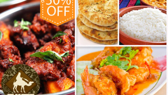 [Image: ¡Paga Q135 en vez de Q271 por un exquisito menú hindú para 2 personas que incluye 2 platos fuertes (1 de camarón y 1 de pollo) + 2 guarniciones + 2 bebidas en Abbasi Restaurante Hindú!m]