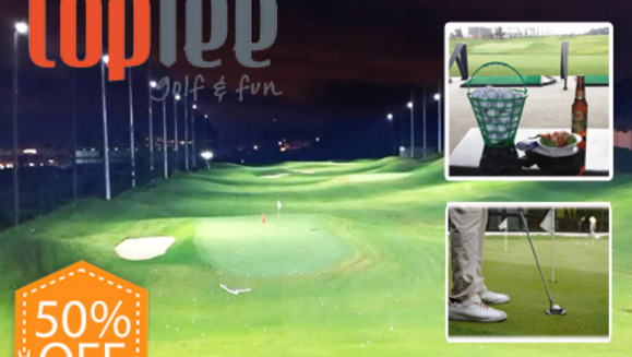 [Image: ¡Disfruta del nuevo concepto de entretenimiento en Guatemala! ¡Paga Q50 en lugar de Q100 por Canasta con 100 pelotas de Golf + Uso de Campo y Equipo en Top Tee Cayalá!m]