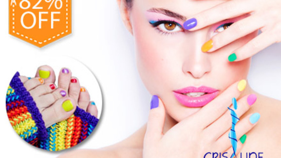 [Image: ¡Paga Q79 en lugar de Q445 por Pedicure Spa y Manicure Spa + Esmalte en uñas de Manos y Pies + Limpieza Facial + Mascarilla de Lodo + Velo de Colágeno y Vitamina E + Aplicación de Crema de Día o Protector Solar en Crisalide Center Salon y Spa!m]