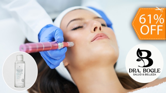 [Image: ¡Rostro Renovado y Radiante! ¡Paga $29 en Lugar de $75 por 1 Sesión de Dermapen con Vitaminas A, C, D, E y Ácido Hialurónico + Exfoliación + Mascarilla Fría de Rosas + Agua Micelar Endocare (100 ml)!m]