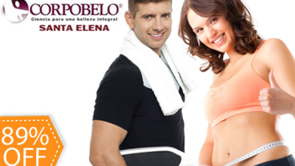[Image: ¡Paga $30 en lugar de $275 por 25 Tratamientos para Reducción de volumen, Moldeo de Figura, Tonificación y Disminución de celulitis en Corpobelo Santa Elena!m]