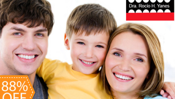 [Image: ¡Paga $20 en lugar de $170 por 2 Rellenos Estéticos + Consulta Odontológica + Diagnóstico Buco-Dental + Limpieza Dental con Ultrasonido + Pulido Dental a base de bicarbonato + Aplicación de Flúor en Clínica Dental Yanes!m]