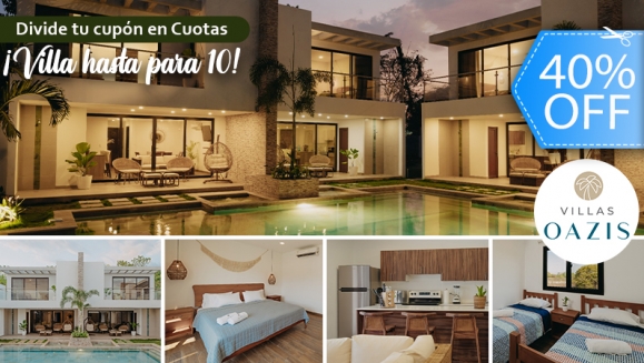 [Image: ¡Paga Q3,999 en Lugar de Q6,640 por Estadía de 3 días y 2 noches en Fin de Semana Hasta Para 10 Personas en Villa de Monterrico: Habitaciones con A/C, Cocina Completa, Comedor, Sala, Jacuzzi Privado, Piscinas, Áreas Para el Descanso y Más!m]