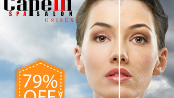 [Image: ¡Paga $35 en vez de $170 por 4 Sesiones de Galvanic Spa para Rejuvenecimiento Facial + 2 Faciales de Limpieza Profunda + 1 Exfoliación de Cuerpo o Masaje Relajante en Capelli Salón!m]