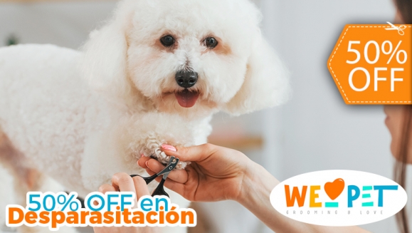 [Image: ¡Paga $12.50 en Vez de $25 Por Grooming para Mascota: Baño a Elección + Secado + Corte y Cepillado de Pelo + Corte y Limado de Uñas + Limpieza de Oídos + Limpieza de Glándulas Anales + Revisión Física +  50% de Descuento en Desparasitación y Más!m]